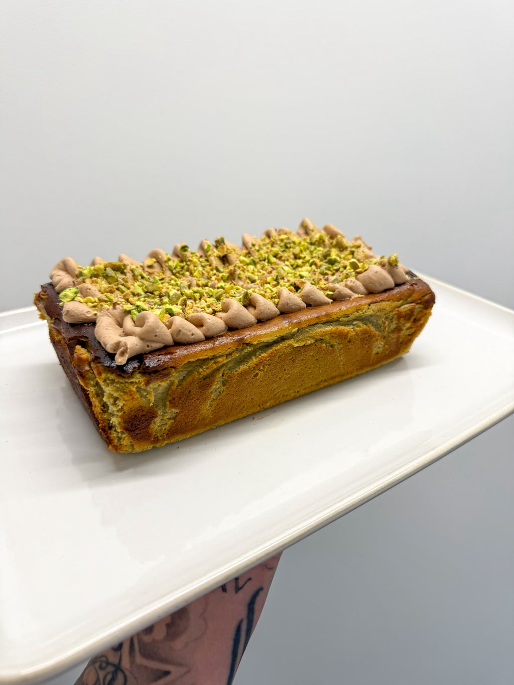Pistachio Latte Celebration Cheesecake